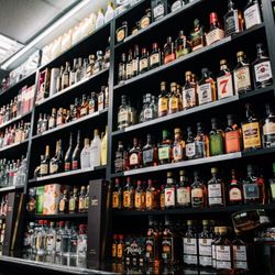 In and Out Smoke Shop & Liquor Store - Some of our liquor selection!