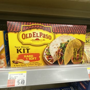 Walgreens - a close up of a box of old el paso taco - Drugstores Near Me - North Providence, Rhode Island