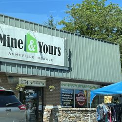 Mine & Yours Asheville Resale - Outside