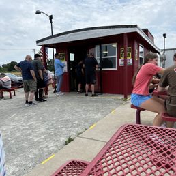 Entrance to Red Caboose
