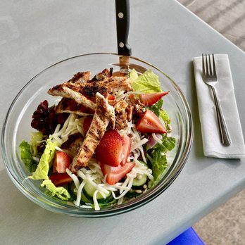 The Sneaky Beagle - The salad portion is HUGE!! Fresh and delicious! - Seafood Near Me - Myrtle Beach, South Carolina
