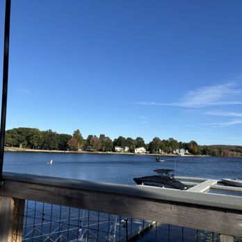 LakeView Tavern - View of lake from deck - Seafood Near Me - Southwick, Massachusetts LakeView Tavern - View of lake from deck - Seafood Near Me - Southwick, Massachusetts