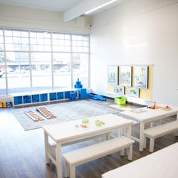 Interactive, learning toys and table top crafts/activities.
