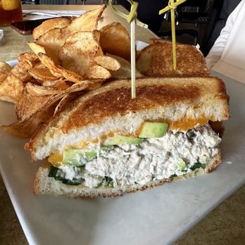 Benedict's La Strata - Benedict 's Tuna Salad Sandwich and Chips - Breakfast & Brunch Near Me - Crystal Lake, Illinois
