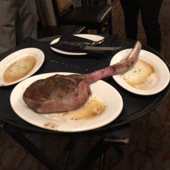 Ruth's Chris Steak House - Tomahawk Ribeye for real. This is a serious steak. - Steakhouses Near Me - Pasadena, California