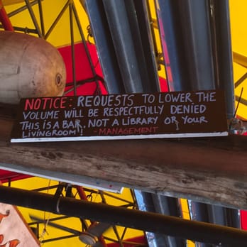 Barking Crab - The noise warning lol - Seafood Near Me - Boston, Massachusetts