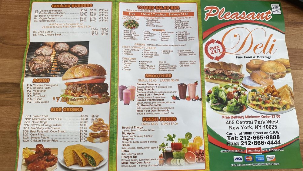 PLEASANT DELI 13 Reviews 405 Central Park W, New York, New York