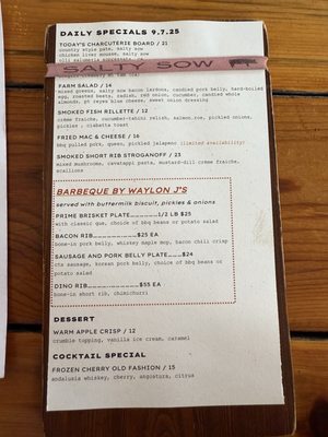 Menu photo 8 Salty Sow Austin, TX Menu photo 8 Salty Sow Austin, TX