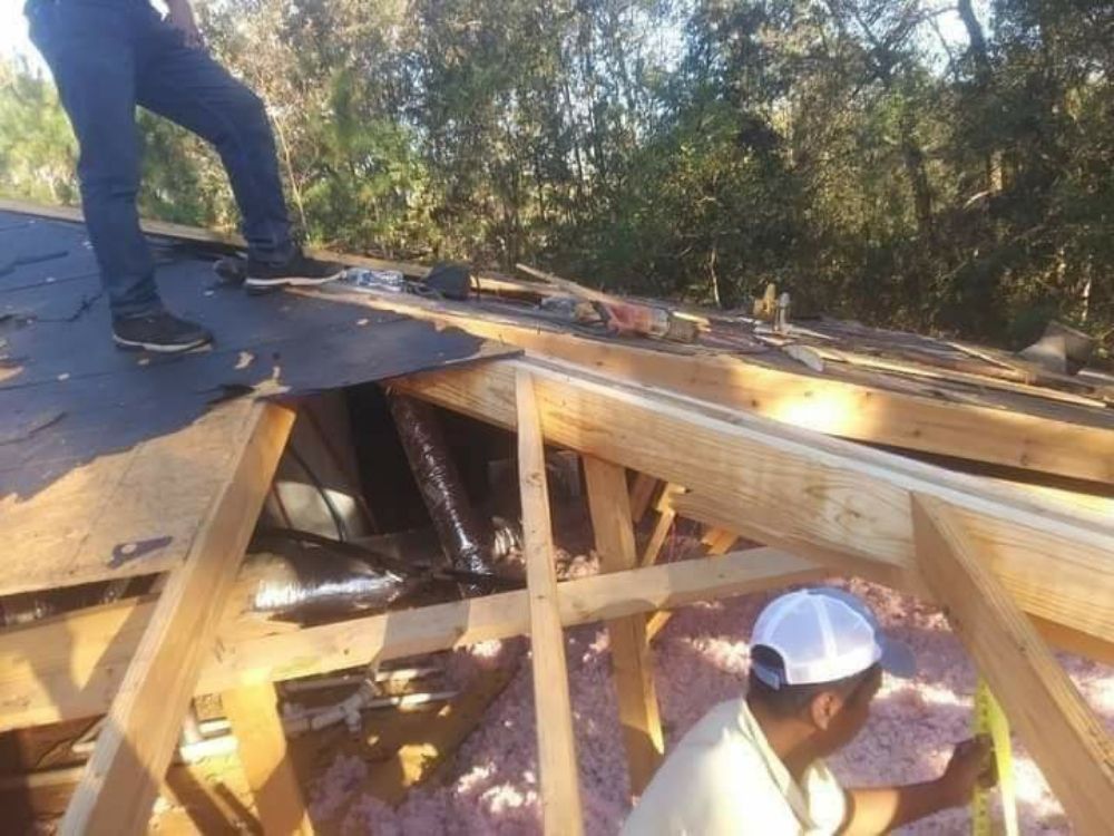 Slide of Convergence Roofing