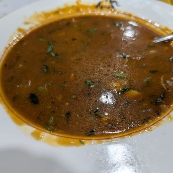 Cafe India - This was an Indian soup like a chicken soup, heavy and Hardy. - Indian Near Me - Memphis, Tennessee