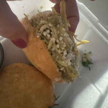 Fusion Street Eatery - Chicken arepa - Tacos Near Me - Dunedin, Florida
