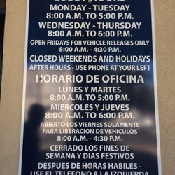 Modesto Police Department - For anyone looking for the hours of operation as I was unable to find this information on the website...