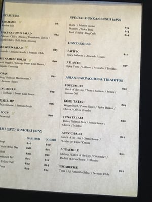 Menu photo 3 Agave Azul Playa del Carmen, ROO Menu photo 3 Agave Azul Playa del Carmen, ROO