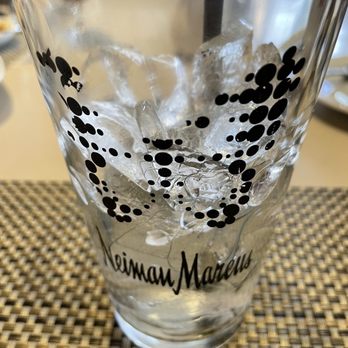 NM Café - Fancy water glass - New American Near Me - Las Vegas, Nevada