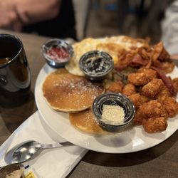 City Cafe  - The Big Kahuna with pancakes ( could choose French Toast)