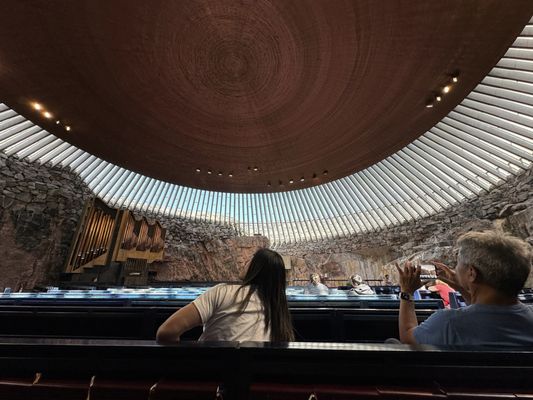 Temppeliaukio Church by null