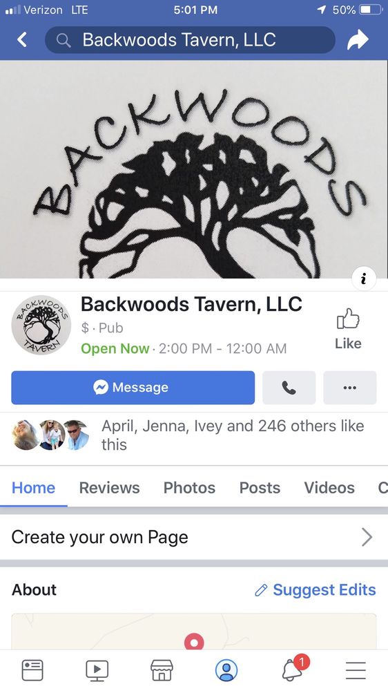 BACKWOODS TAVERN Updated September 2024 3613 Brick Kiln Rd