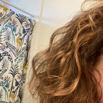Blowout Parlor - Orange highlights - Blow Dry/Out Services Near Me - Anaheim, California