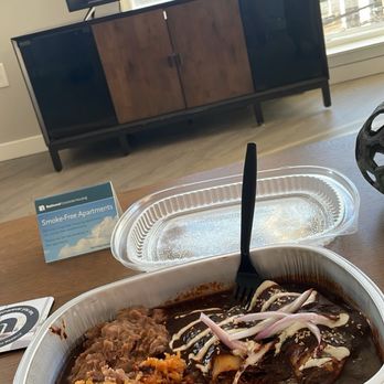 Flair Taco Taqueria - Chicken enchiladas - Mexican Near Me - Seattle, Washington