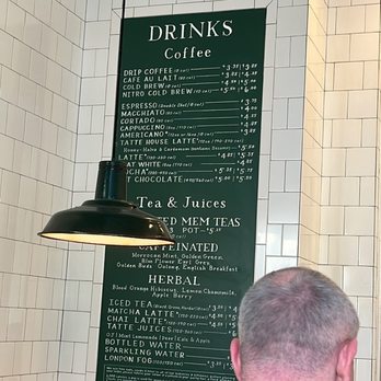 Tatte Bakery & Cafe | Dupont Circle - Coffee menu - Cafes Near Me - Washington, DC, District of Columbia