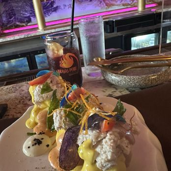 Brasas Peru Bistro Bar - Causa. A typical Peruvian appetizer - Peruvian Near Me - Huntington, New York Brasas Peru Bistro Bar - Causa. A typical Peruvian appetizer - Peruvian Near Me - Huntington, New York