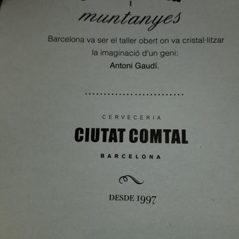 Ciutat Comtal - Tapas Bars Near Me - Barcelona, B