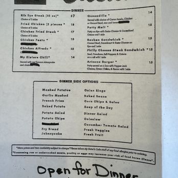 My Sisters Cafe - Cafes Near Me - Gold Canyon, Arizona