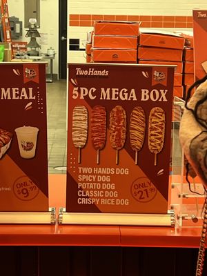 Two Hands Corn Dogs Round Rock by null