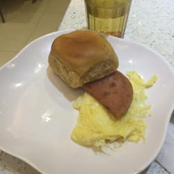 永興燒臘粉麵茶餐廳 - Span, bread and egg
