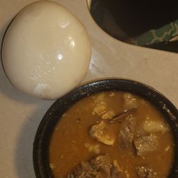 Safari African Restaurant - Pepper soup with fufu