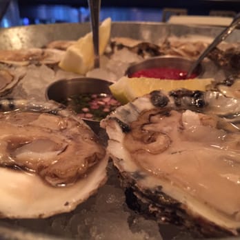 Bistro Joe's - Happy hour oysters!  Only a buck each, better than oysters anywhere in town, including bistro 82 and toms oysters - New American Near Me - Birmingham, Michigan
