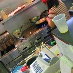Bangkok Kitchen - The cook (photographed by Dave Hong)