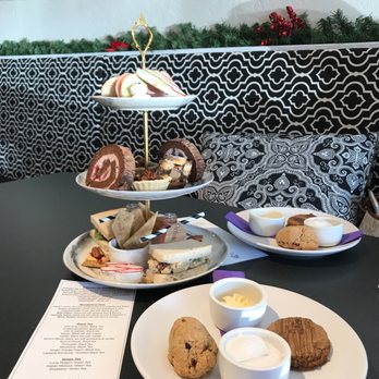 Drink Me! Tea Room - The tower and scones. - Tea Rooms Near Me - Tempe, Arizona