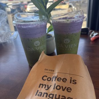 Da Vien Coffee - Ube Matcha - Coffee & Tea Near Me - Rosemead, California