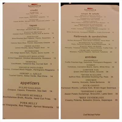 Menu photo 5 Leonora Vail, CO