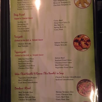 Sushi 9 - Menu - Sushi Bars Near Me - Katy, Texas Sushi 9 - Menu - Sushi Bars Near Me - Katy, Texas