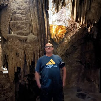 Colossal Cave Mountain Park - Hubby posing for pics - Museums Near Me - Vail, Arizona