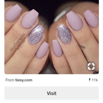 City Nails - The shape I asked for, and my nails started out longer than this, and ended up short and totally different shapes - Nail Salons Near Me - Dallas, Texas City Nails - The shape I asked for, and my nails started out longer than this, and ended up short and totally different shapes - Nail Salons Near Me - Dallas, Texas