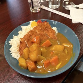 Cute Robot Japanese Kitchen - Katsu chicken curry with veggies... so flavorful! - Japanese Curry Near Me - Milwaukee, Wisconsin Cute Robot Japanese Kitchen - Katsu chicken curry with veggies... so flavorful! - Japanese Curry Near Me - Milwaukee, Wisconsin