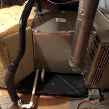 Alliance Air Service - New coil with plastic drain pan and pipe - Heating & Air Conditioning/HVAC Near Me Alliance Air Service - New coil with plastic drain pan and pipe - Heating & Air Conditioning/HVAC Near Me