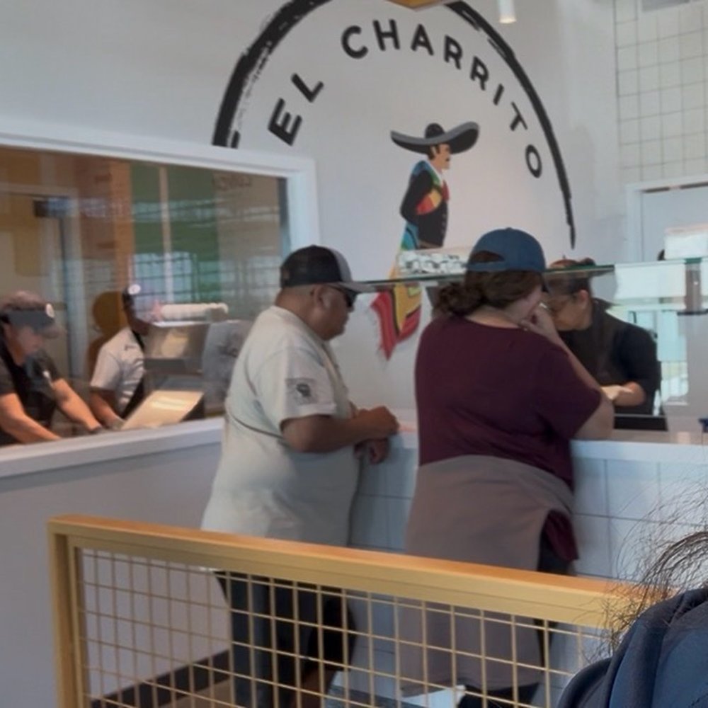 El Charrito - Window of hand made tortilla - Mexican Near Me - Marina, California