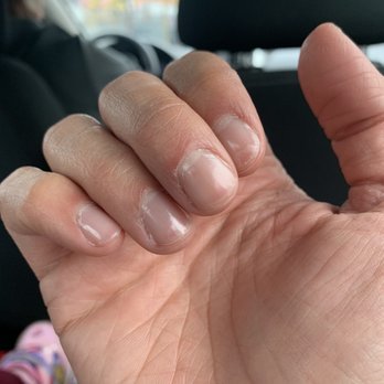 Ying Nails & Spa - Horrible manicure - Nail Salons Near Me - Long Island City, New York