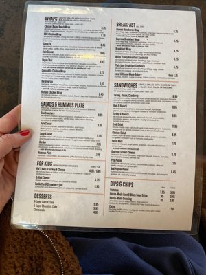 Menu photo 1 Joe Sippers Cafe Effingham, IL
