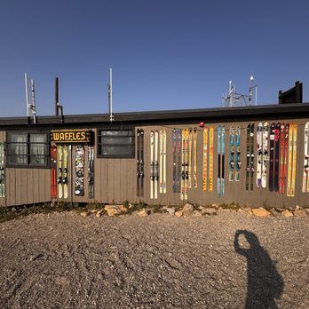 Corbet's Cabin - Outside of building - Waffles Near Me - Teton Village, Wyoming