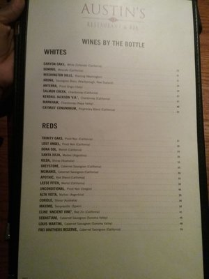 Menu photo 3 Austin's Restaurant & Bar West Lawn, PA