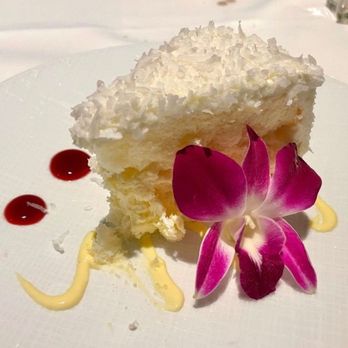 Orchids - Their signature coconut cake - Breakfast & Brunch Near Me - Honolulu, Hawaii