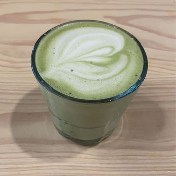 Bearcat CBD - Matcha latte with almond milk. Very good - Coffee & Tea Near Me - New Orleans, Louisiana