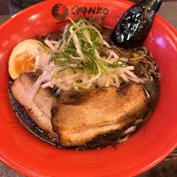 GONZO! - Tonkotsu Ramen with egg - Ramen Near Me - Carlsbad, California GONZO! - Tonkotsu Ramen with egg - Ramen Near Me - Carlsbad, California