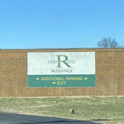 Saint Rita Mustangs Mural