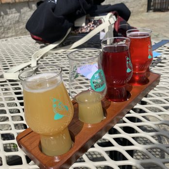 Hoof Hearted Brewing - Beer flight - Breweries Near Me - Marengo, Ohio Hoof Hearted Brewing - Beer flight - Breweries Near Me - Marengo, Ohio